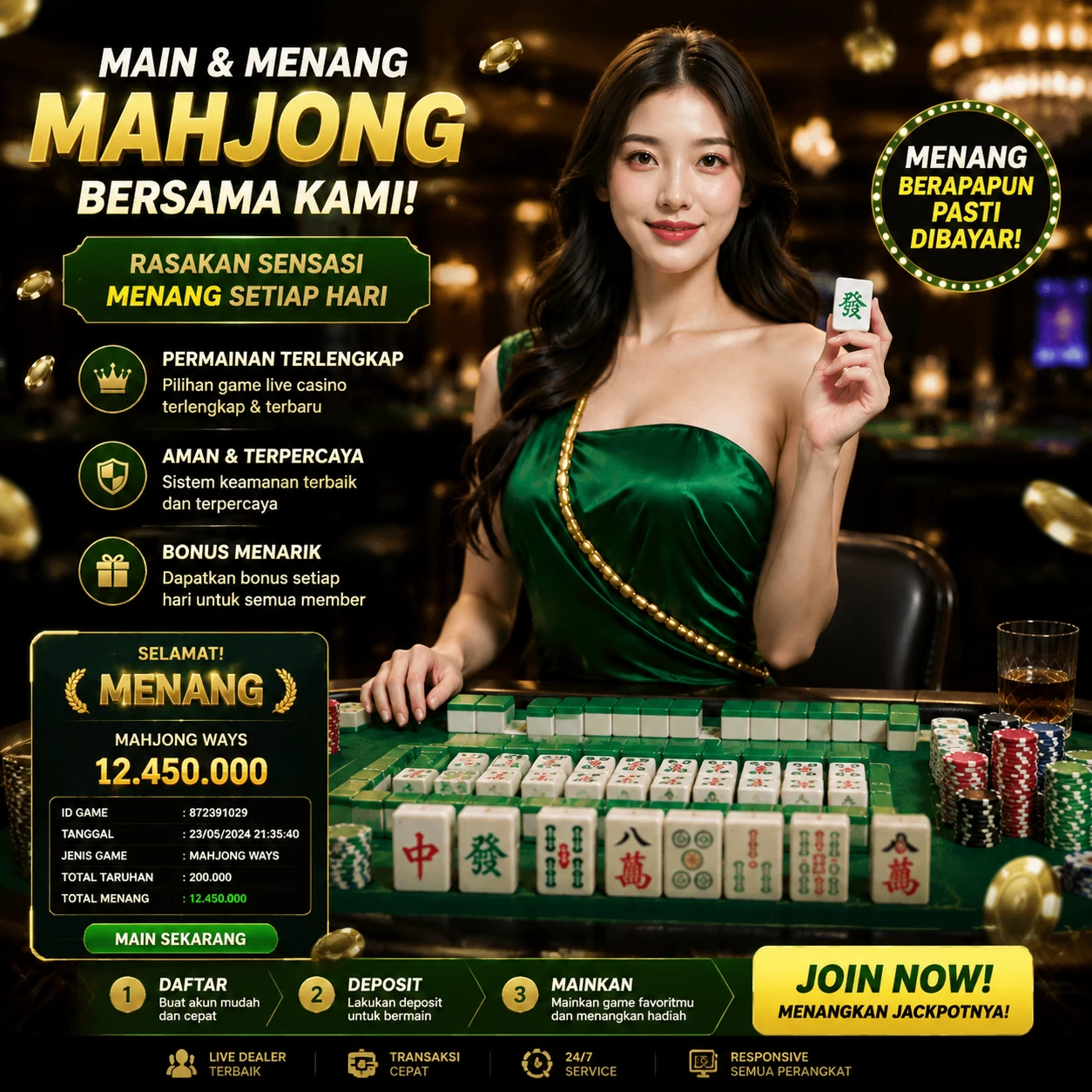 Yang berubah di evip2: bookmark, e-wallet, turnover